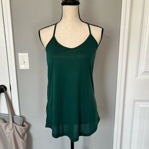 Angie Forest Green Camisole Top